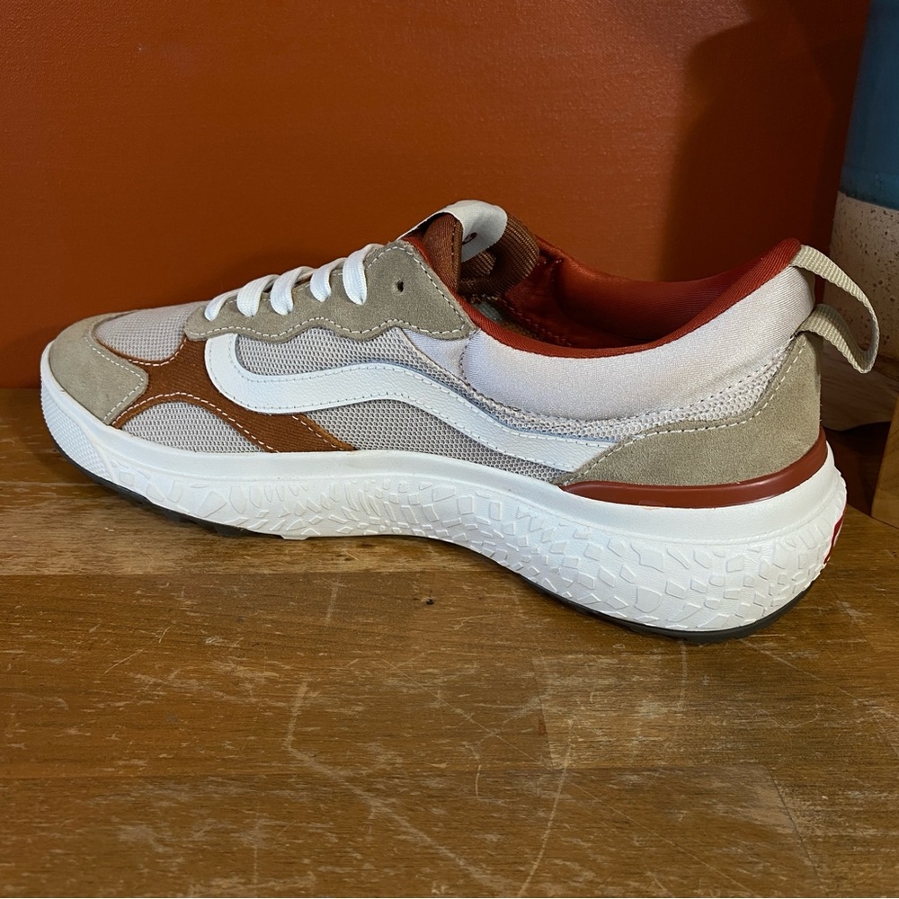 Vans MTE Ultrarange Neo Vr3 Oatmeal Suede Orange - Size 12 - Picture 9 of 12